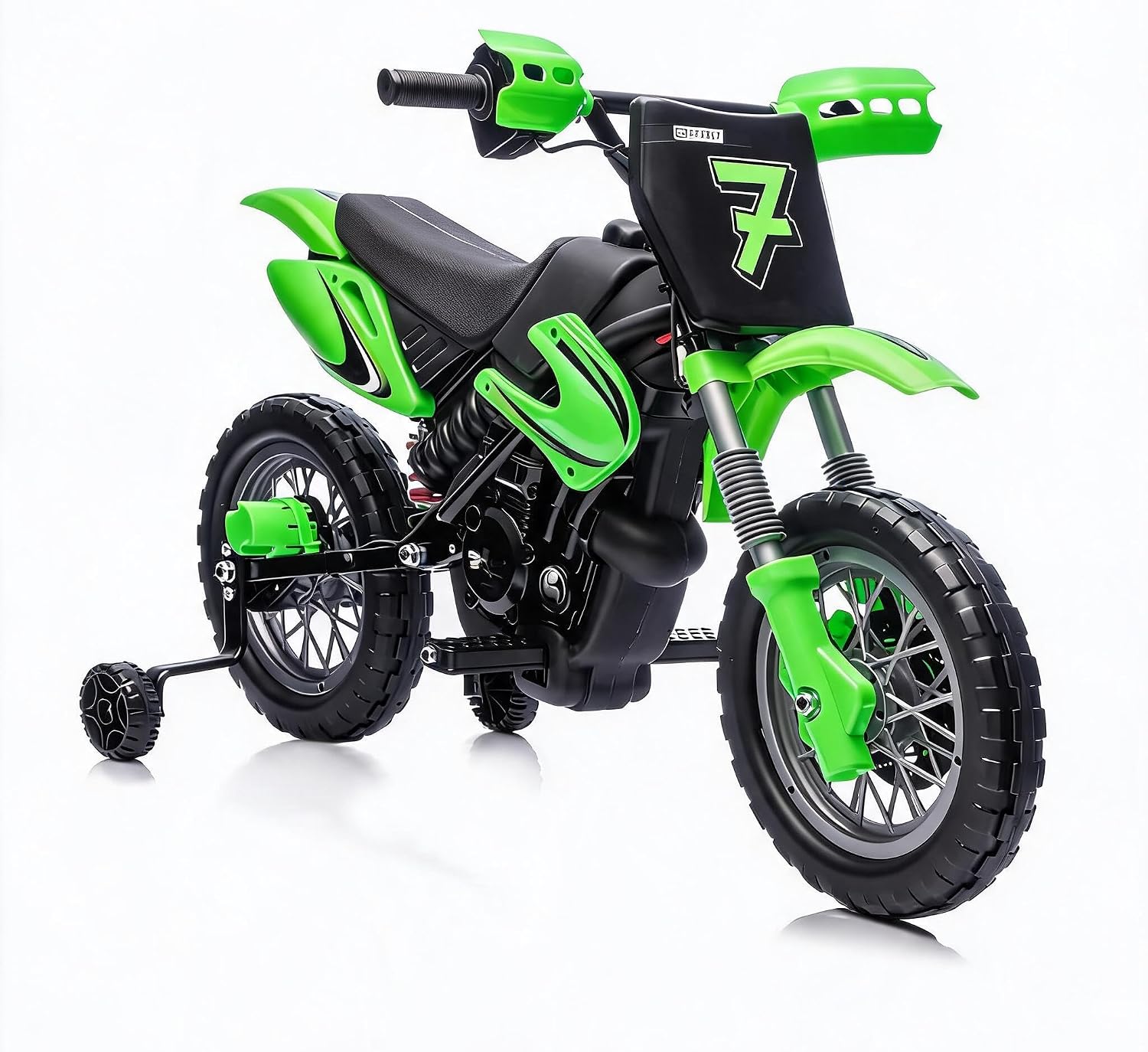 Kids Outdoor Dirt Toys - 12Vキッズオフロードダートバイク乗用玩具、デュアル25Wモーター、4.5AHバッテリー＆充電器、リモコンなし、米国全環境対応基準、マルチカラーオプションの子供用アウトドアバイク