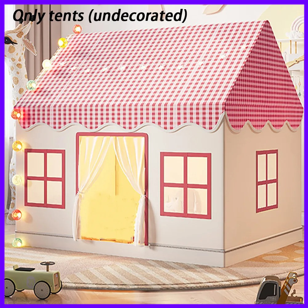 Kids Outdoor Fence - キッズテント プレイハウス 折りたたみ式 子供用プレイテント 屋内/屋外用 プリンセスキャッスル