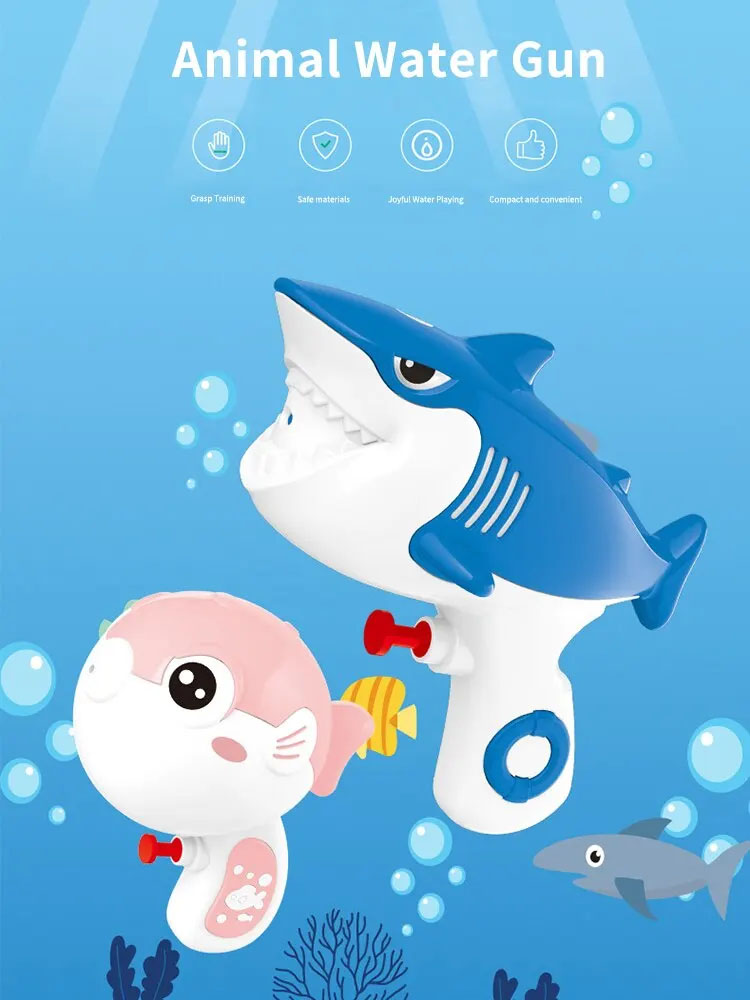 子供用ウォーターガン,パフマ,サメ,ビーチゲーム,アウトドア - Kids Outdoor Water Play のレビューと価格