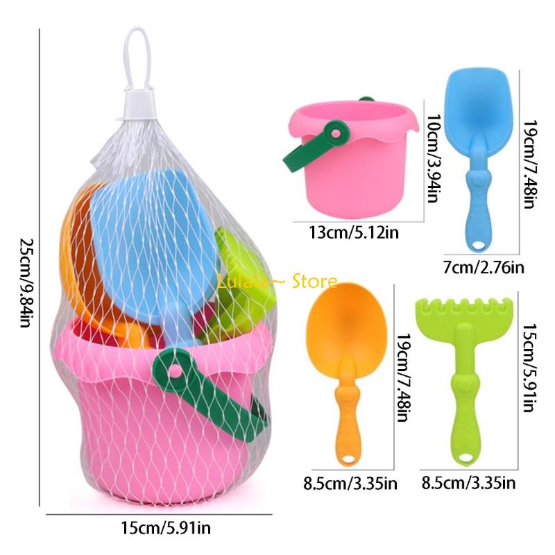 Y4QA 8 ピースビーチおもちゃセット子供用安全で明るい  - Kids Outdoor Nature Play のレビューと価格