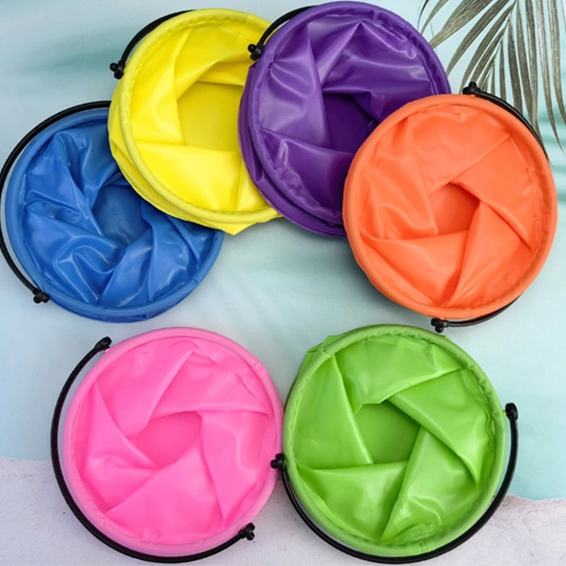 ビーチ砂遊びバケツおもちゃ折りたたみ折りたたみバケツガーデニ - Kids Outdoor Nature Play のレビューと価格