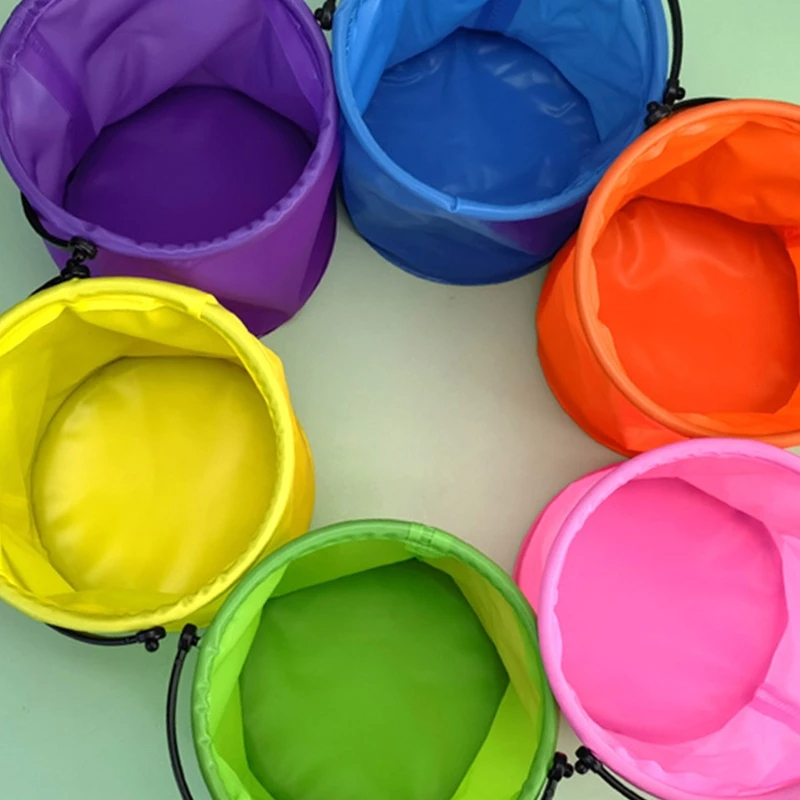 ビーチ砂遊びバケツおもちゃ折りたたみ折りたたみバケツガーデニ - Kids Outdoor Nature Play のレビューと価格