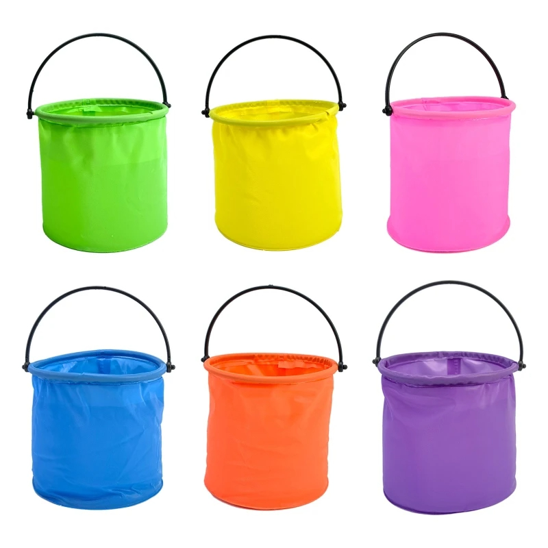 ビーチ砂遊びバケツおもちゃ折りたたみ折りたたみバケツガーデニ - Kids Outdoor Nature Play のレビューと価格