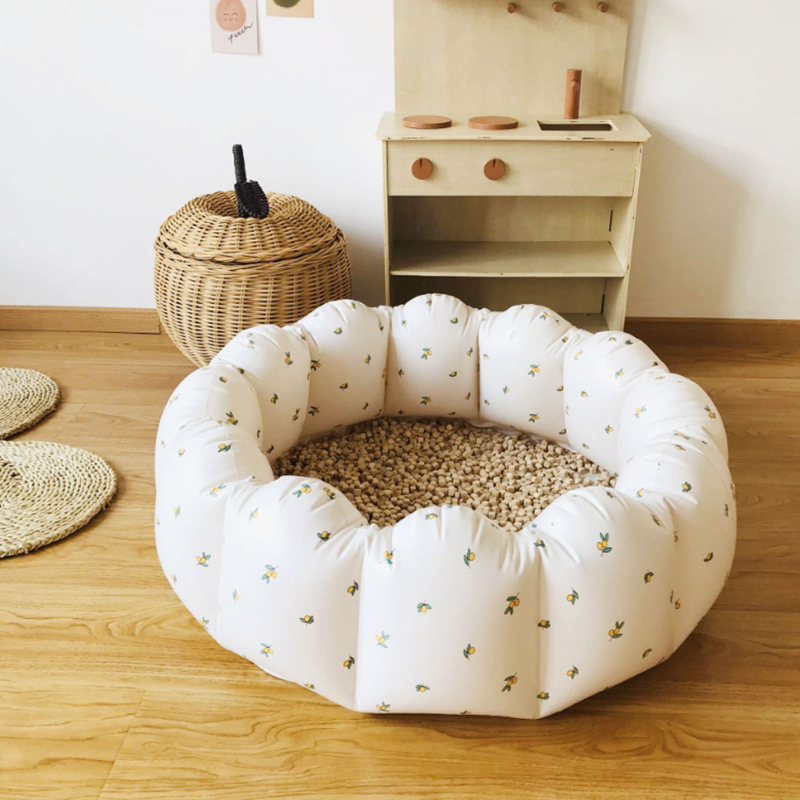 折りたたみ式インフレータブルベビーバスプール、花びら型PVC - Kids Outdoor Fence のレビューと価格