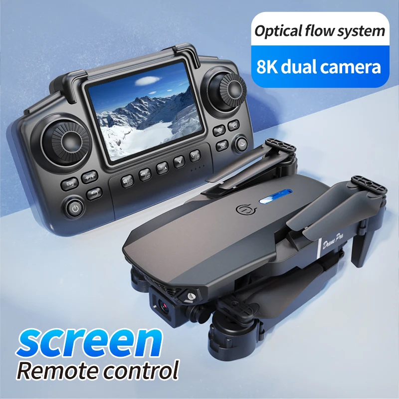 プロフェッショナルE88 PROドローン、スクリーン付き8K - Kids Outdoor Fun のレビューと価格
