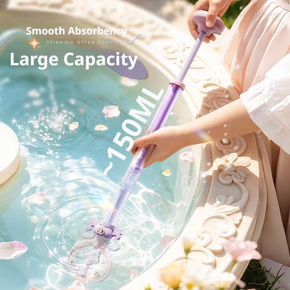 魔法の妖精の杖型ウォーターガン、キラキラ輝く夏の水遊びおもち - Kids Outdoor Nature Play のレビューと価格