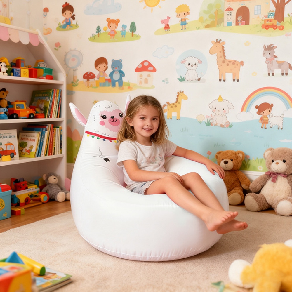 漫画キッズPVCインフレータブルソファ、柔らかく肌に優しい、 - Outdoor Kid Friendly のレビューと価格