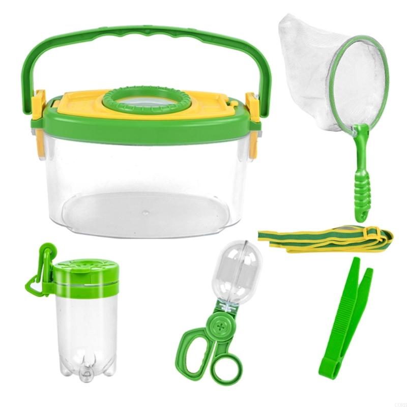 CORB 子供用昆虫キャッチャーセット、観察ツール付き、公園 - Kids Outdoor Park のレビューと価格