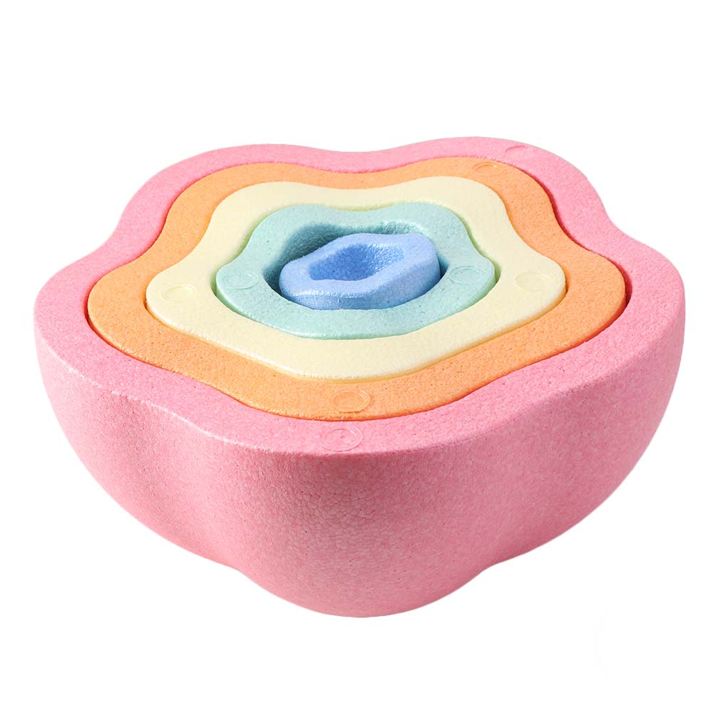 川石のバランスゲーム、五芒星型屋外フォームバランス踏み石、創 - Stepping Stone Foam のレビューと価格