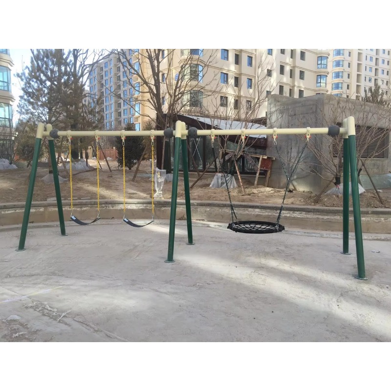 商業用遊園地向け屋外スイング遊具、子供用屋外スイングセット、 - Kids Outdoor Park のレビューと価格