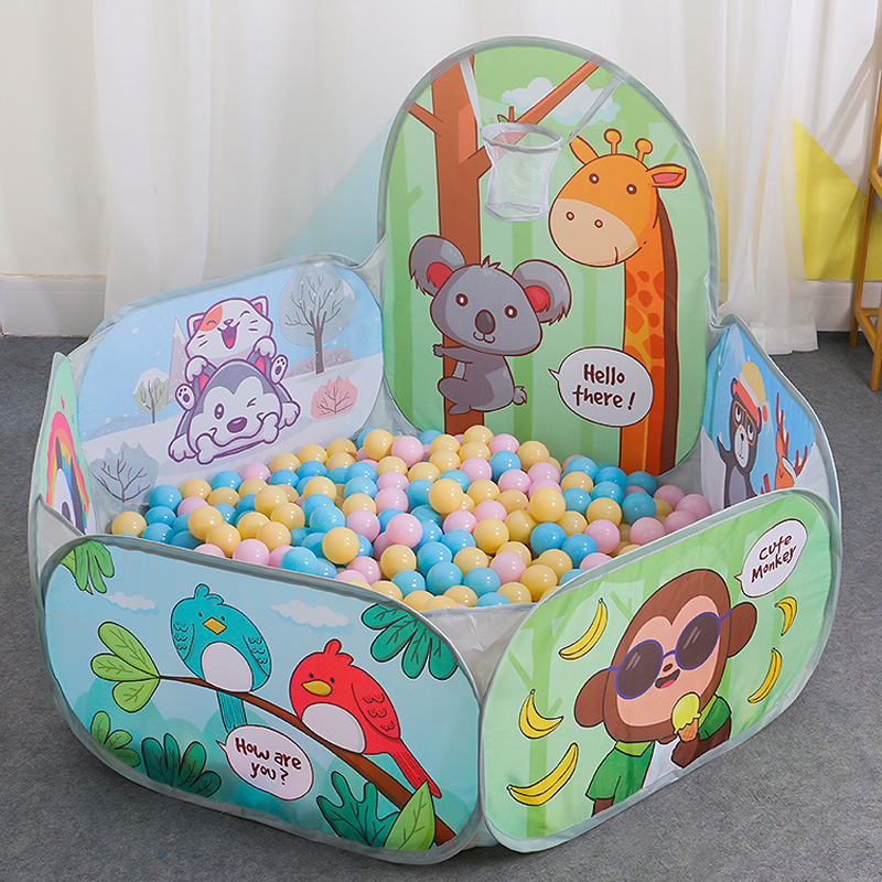 漫画の動物ポータブル折りたたみテント屋内屋外教育カラフルなお - Kids Outdoor House Accessories のレビューと価格