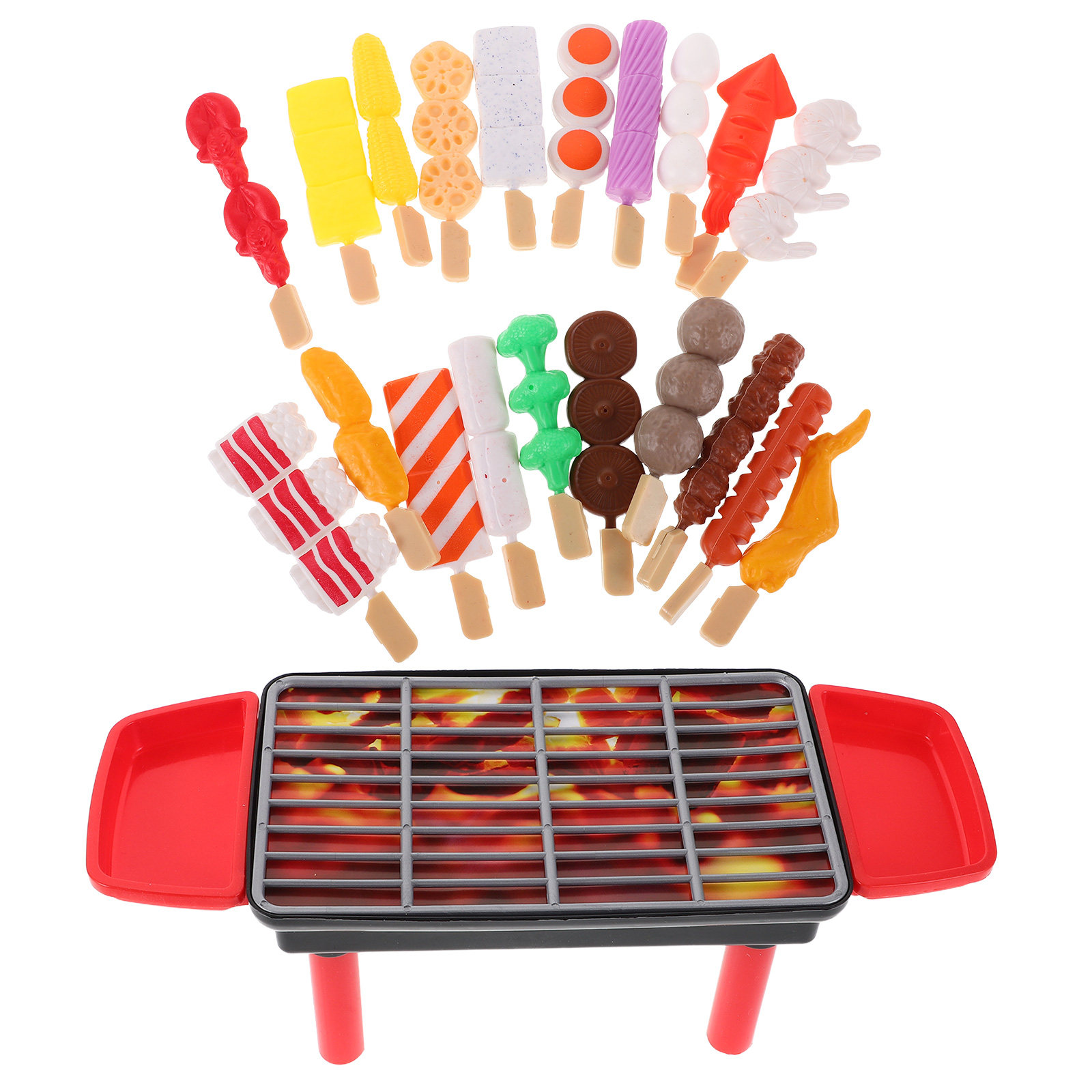 20個入り、子供用バーベキューグリルおもちゃセット。リアルな - Kids Outdoor Grill Set のレビューと価格