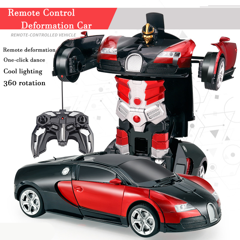 2in1 電動 RC カー変形ロボットワンキー変形車屋外リモ - Kids Outdoor Fun のレビューと価格