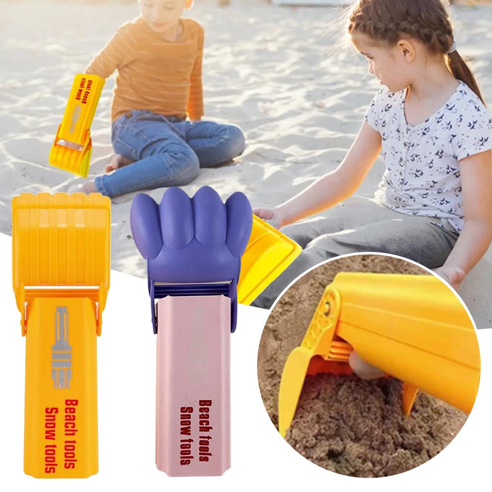 1/3個入り掘削機型砂浜雪遊び子供用ビーチトイシャベルツール - Kids Outdoor Park のレビューと価格