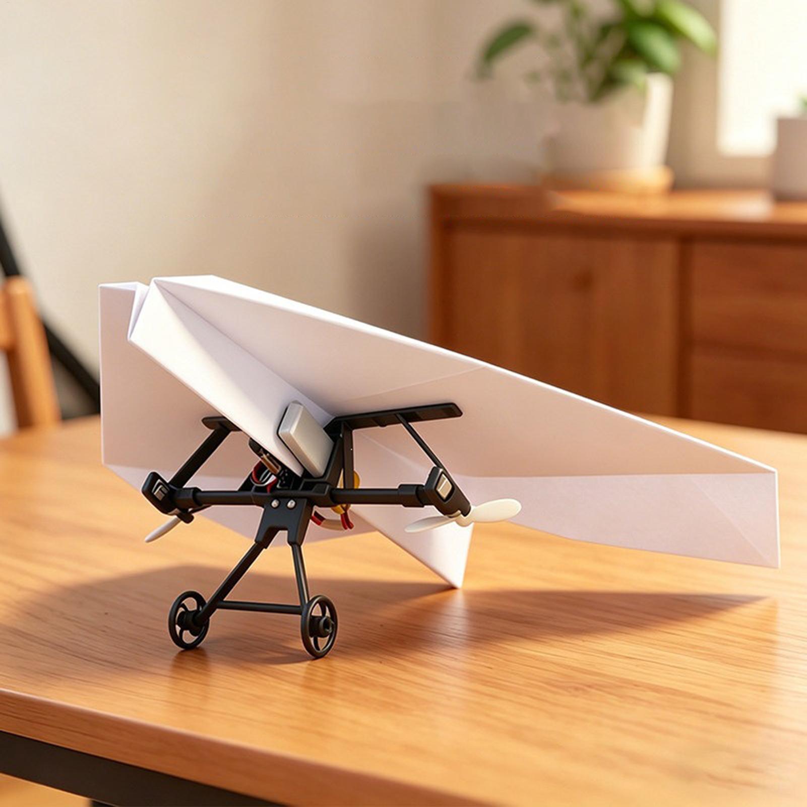 DIY RC紙飛行機キット、ジャイロスタビライザー付き電動リ - Kids Outdoor Fun のレビューと価格