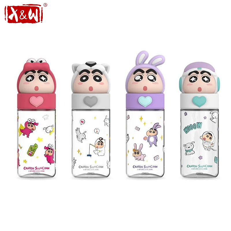 X&W クレヨンしんちゃん 500ml キッズウォーターボト - Outdoor Kid Friendly のレビューと価格