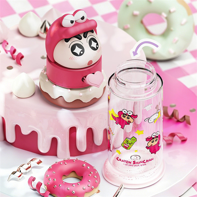 X&W クレヨンしんちゃん 500ml キッズウォーターボト - Outdoor Kid Friendly のレビューと価格