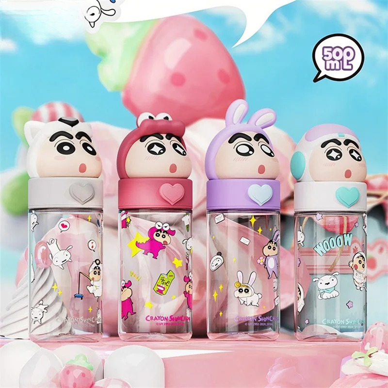 X&W クレヨンしんちゃん 500ml キッズウォーターボト - Outdoor Kid Friendly のレビューと価格