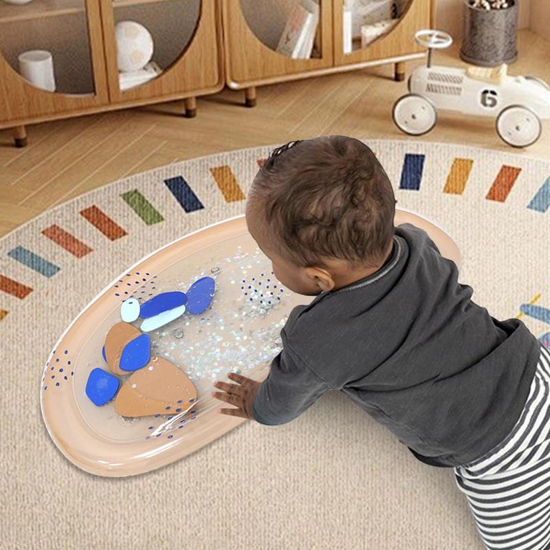 1pc 大型ベビー遊び水マットビーチスプレーマット屋外ゲーム - Kids Outdoor Nature Play のレビューと価格