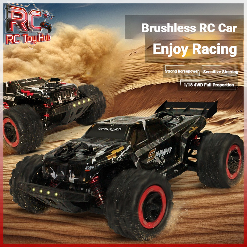 スプリント1:18 4WD RCリモートコントロールオフロー - Kids Outdoor Dirt Toys のレビューと価格