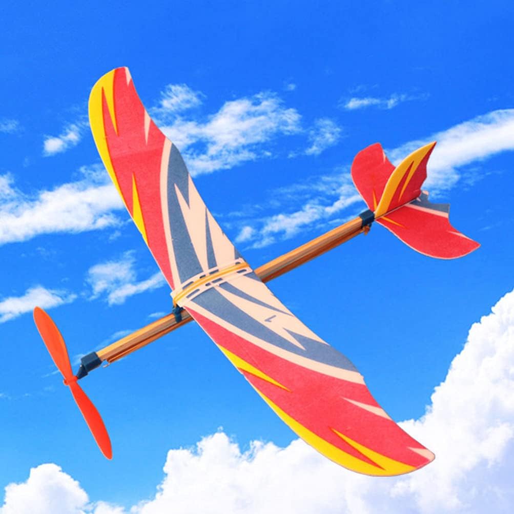 10 個の飛行機モデルゴムバンド動力グライダー飛行機爆撃機飛 - Kids Outdoor Fun のレビューと価格