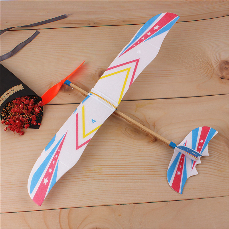 10 個の飛行機モデルゴムバンド動力グライダー飛行機爆撃機飛 - Kids Outdoor Fun のレビューと価格