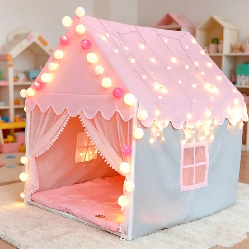 ベビープレイテント子供用屋内ホームゲームハウス女の子エンター - Kids Outdoor House Accessories のレビューと価格