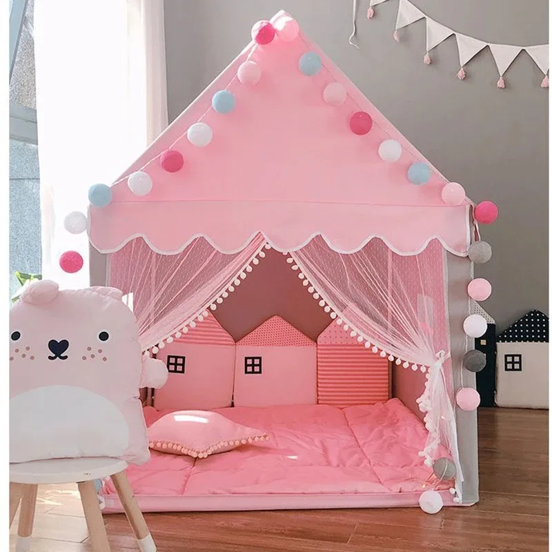 ベビープレイテント子供用屋内ホームゲームハウス女の子エンター - Kids Outdoor House Accessories のレビューと価格