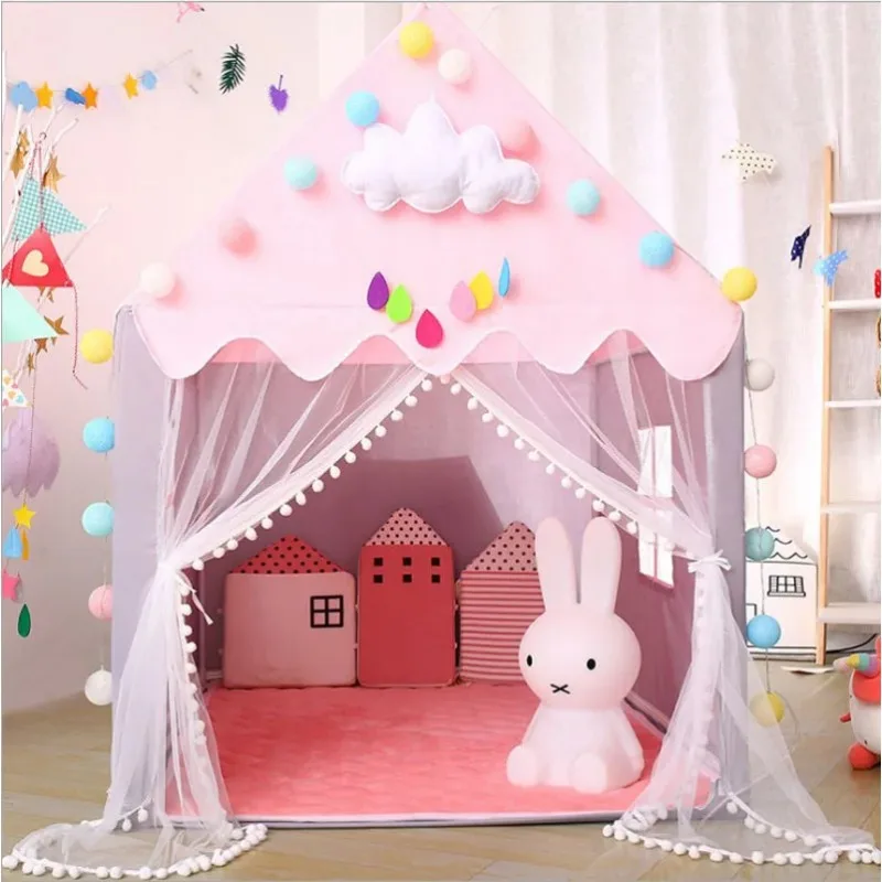 ベビープレイテント子供用屋内ホームゲームハウス女の子エンター - Kids Outdoor House Accessories のレビューと価格