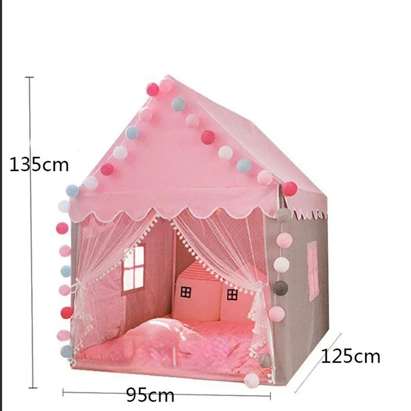 ベビープレイテント子供用屋内ホームゲームハウス女の子エンター - Kids Outdoor House Accessories のレビューと価格
