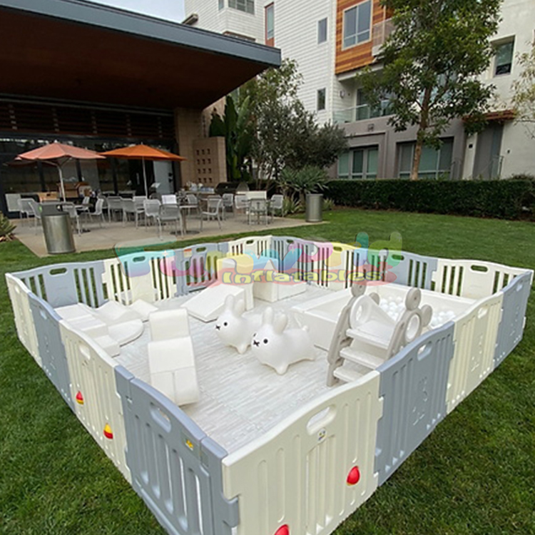 ベビー用プレイフェンスセット（屋内外兼用）、子供用ボールピッ - Kids Outdoor Fence のレビューと価格