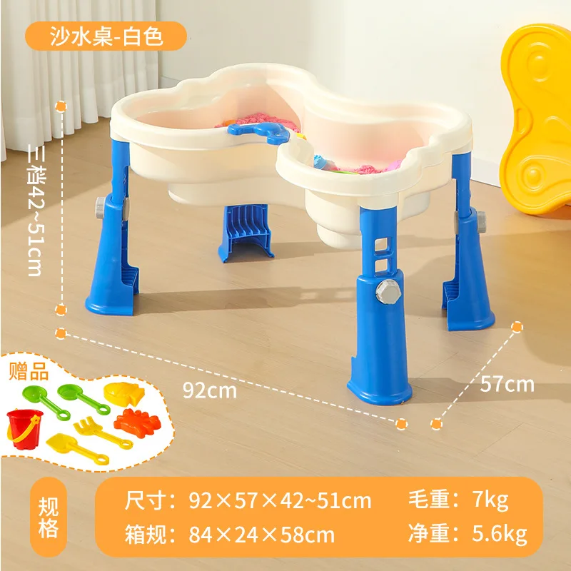 子供用蝶型砂水テーブル 高さ調節可能 多機能アクティビティプ - Kids Outdoor Nature Play のレビューと価格