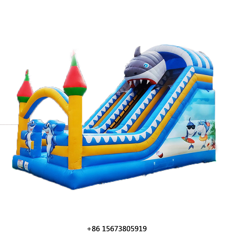 レンタル可能な小型インフレータブル滑り台、屋外用厚手PVC製 - Kids Outdoor Fun のレビューと価格